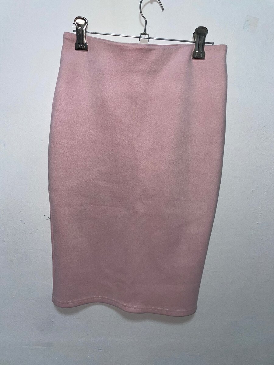 Юбка розовая