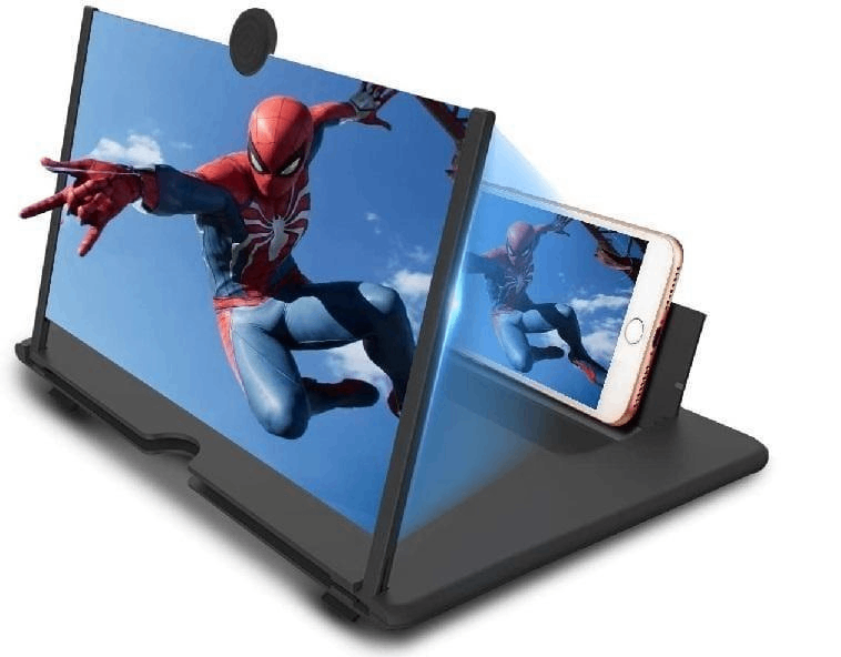 Mobile phone video Amplifying screen