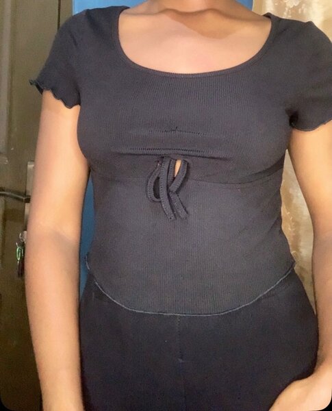 Top en coton tendance