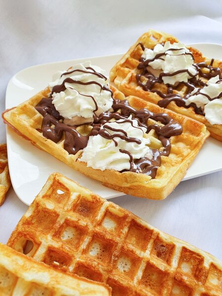 Gaufres gourmandes chocolat