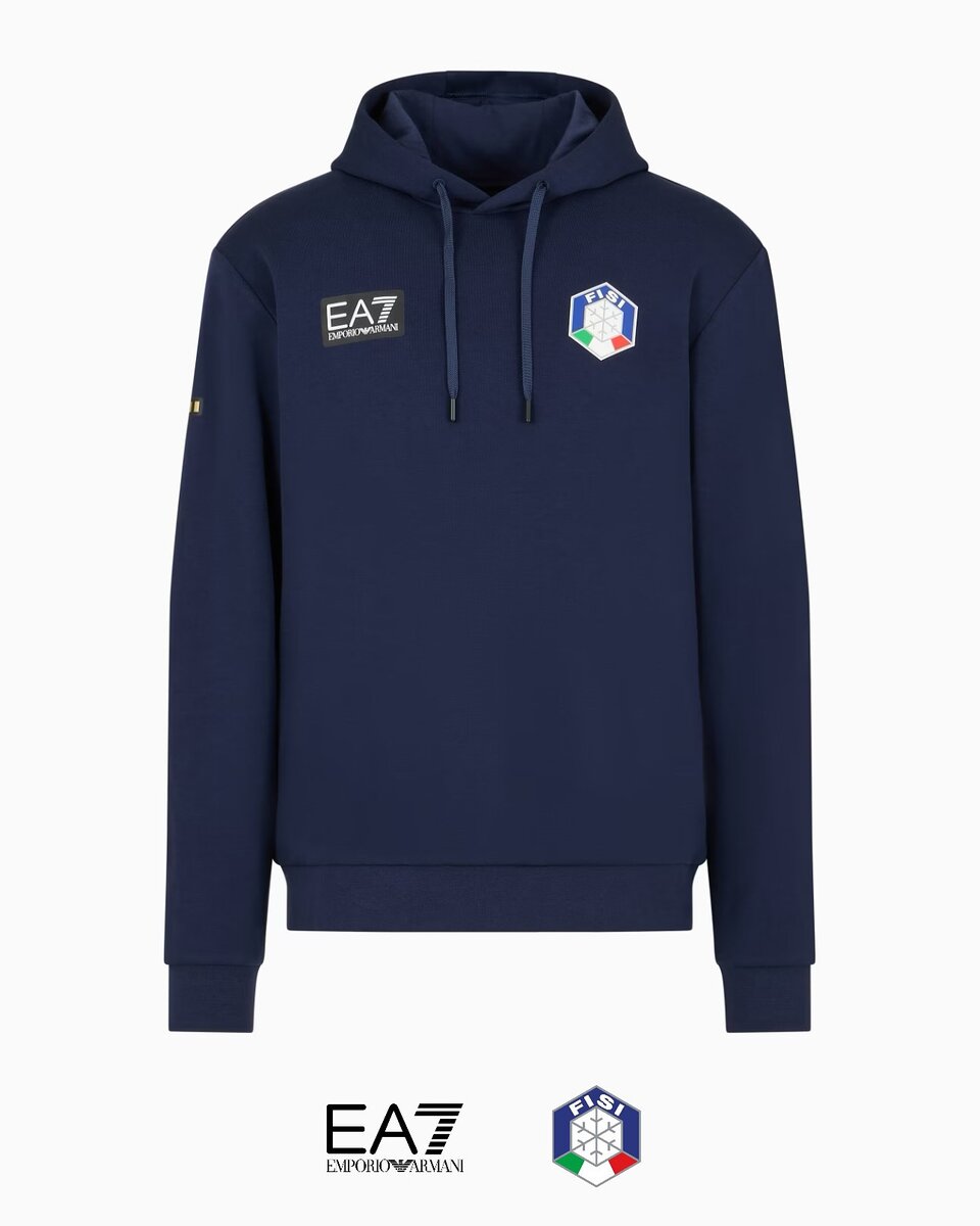 Мужская толстовка  Emporio Armani EA7 x FISI