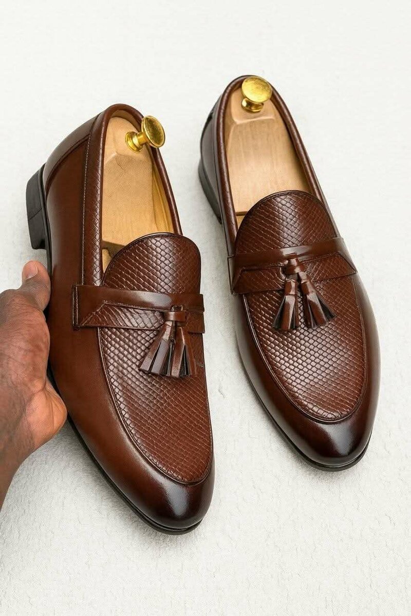 Mocassins en cuir élégants