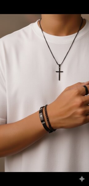 Colliers et Bracelets Croix Élégants