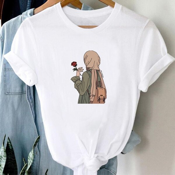T-shirt femme coton