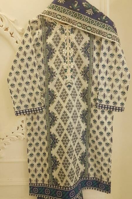 Lawn 3 Peace Suit