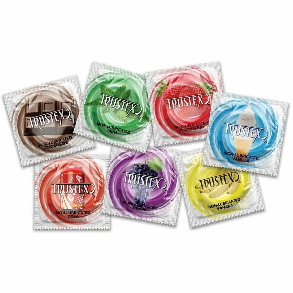 Flavoured condoms