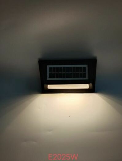 Outside solar wall light