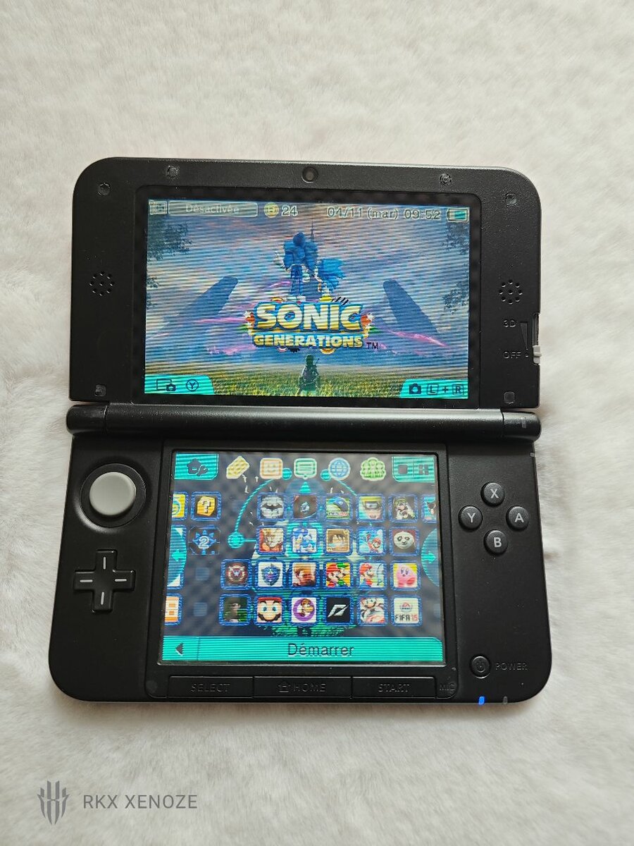 Console Nintendo 3DS XL Rouge