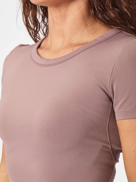 T-shirt court femme sport