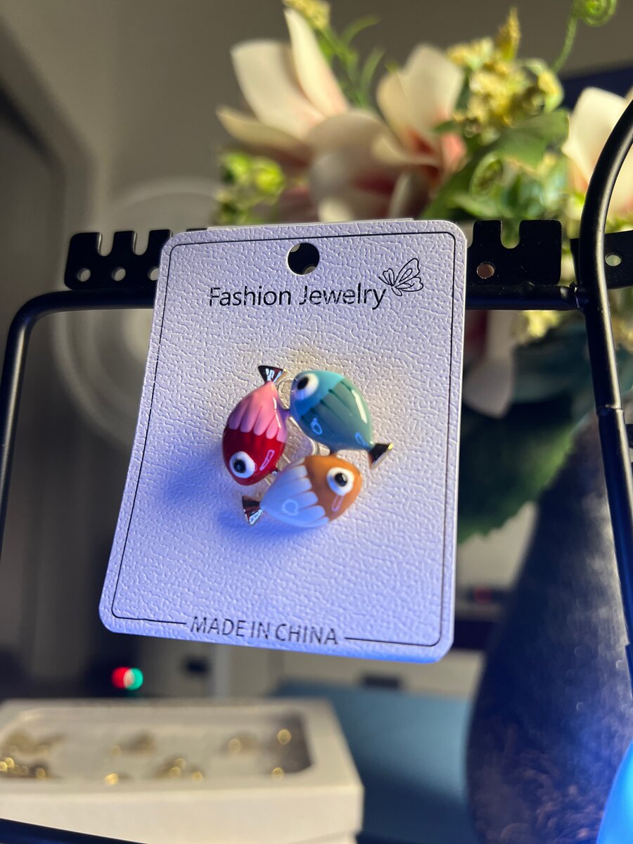 Broches fantaisie poissons