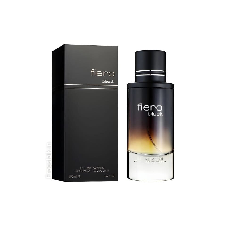 Parfum Fiero black et bleu