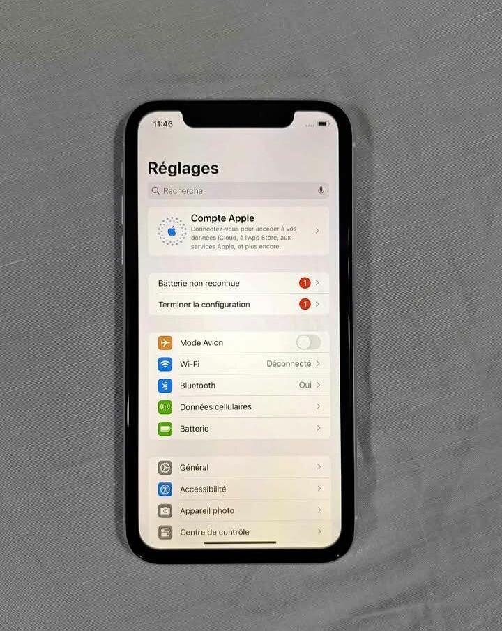 Apple iPhone XR 64Go Blanc