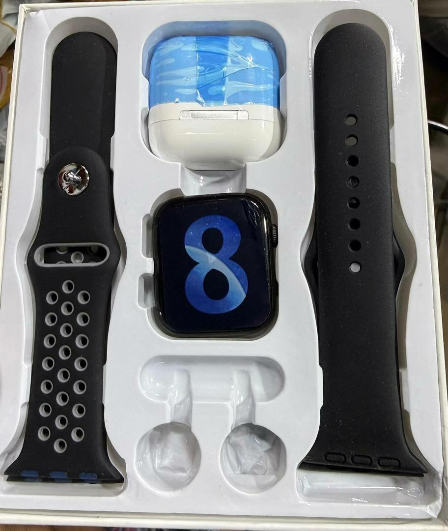 Montre connectée avec écouteurs