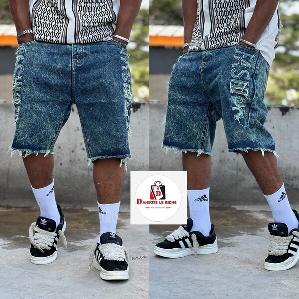 Shorts en jean décontractés