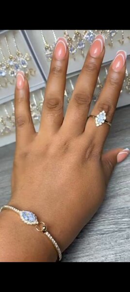 Bracelet et Bague Éblouissants