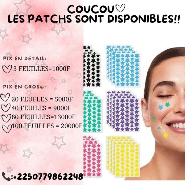 Patch ( 3 à 1000f )