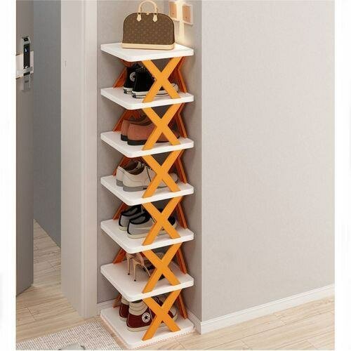 Porte-chaussures Pliant Multifonctionnel En Forme De X-Orang