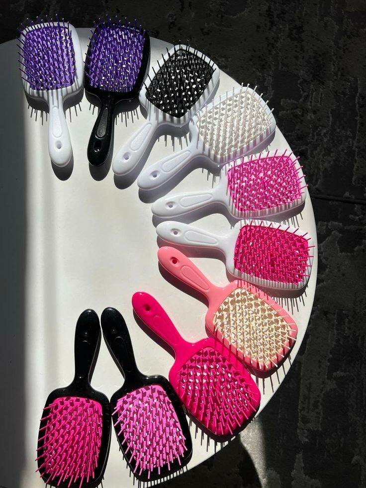 Brosse démêlante anti-statique