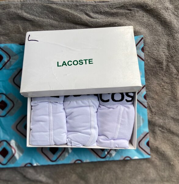 Boxers Lacoste blanc