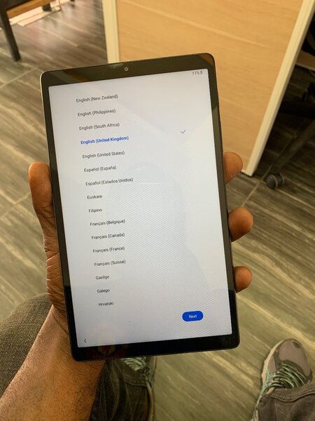 Samsung Galaxy Tab A7 lite Use Wifi