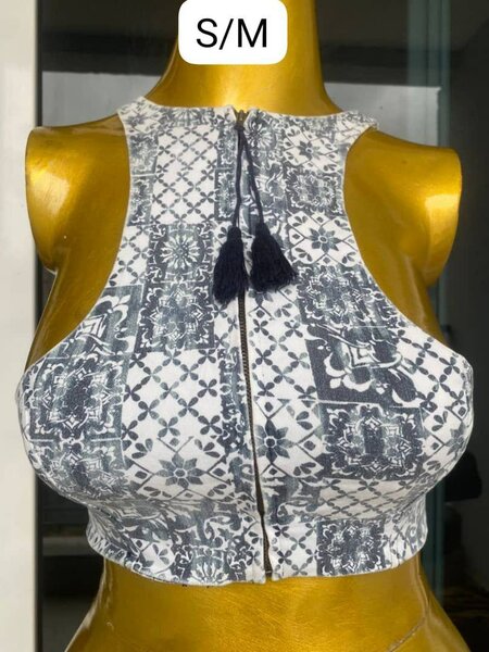 Top sans manches à imprimé