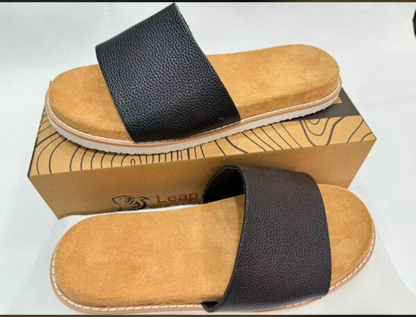 Sandales confortables en cuir