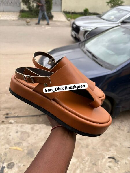 Sandales en cuir pour hommes