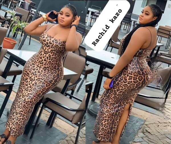 Robe léopard élégante