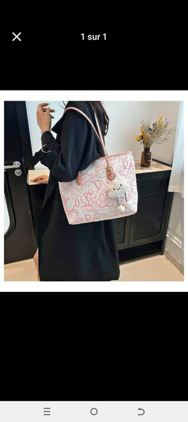 Cabas Tendance avec Motif Mignon