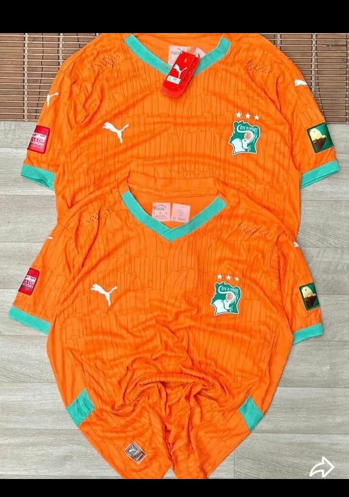 MaillotCôte d'Ivoire 2025offci