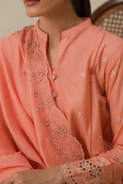 3 pcs women's unstitched Lawn suit