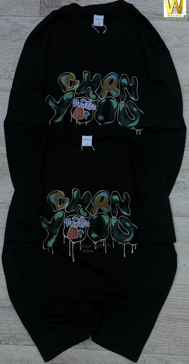 T-shirts Unisex Imprimés Décontractés