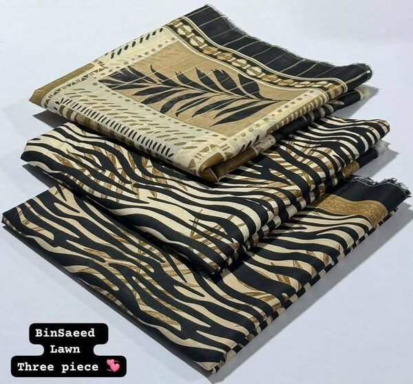 Bin saeed printed lawn