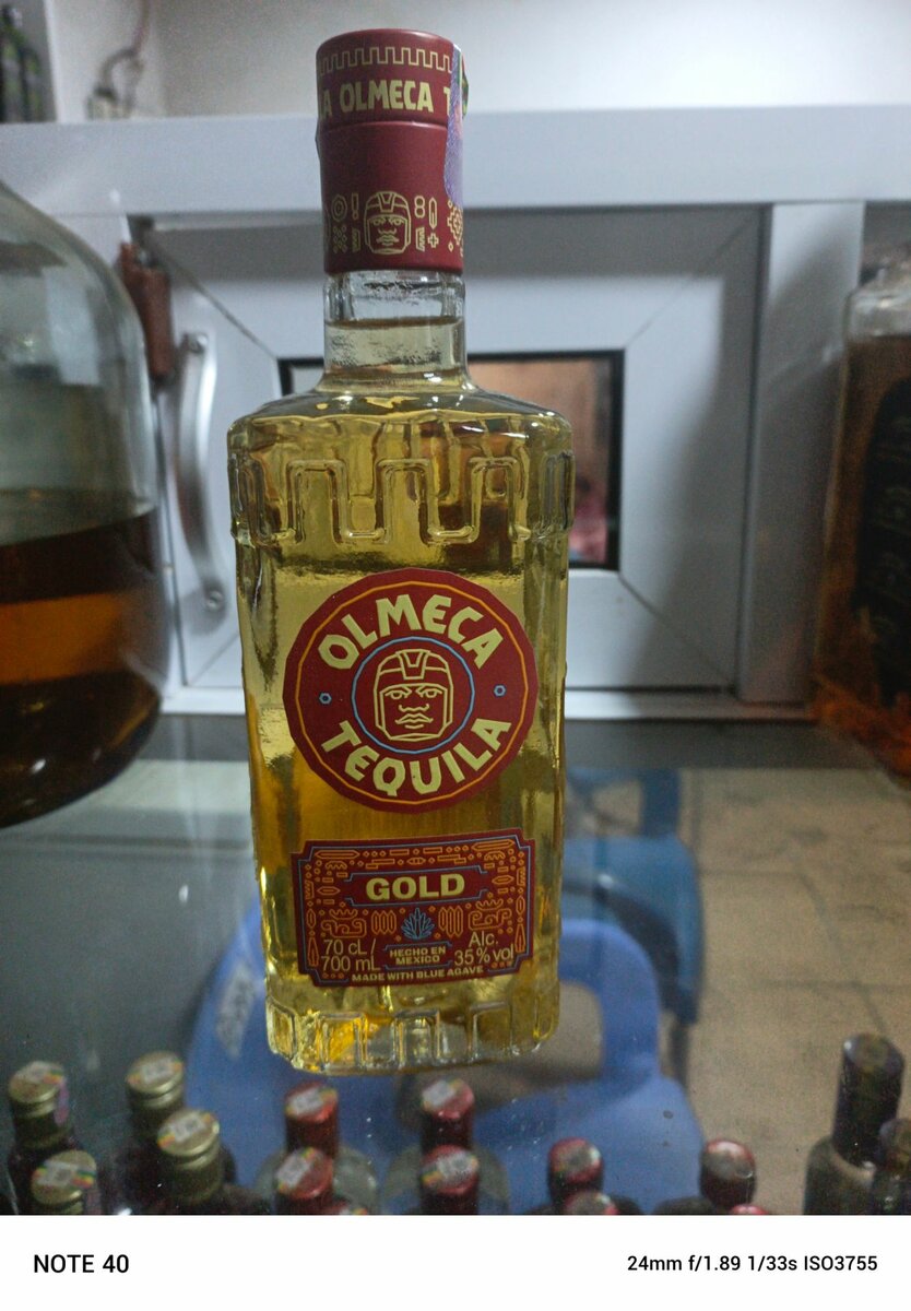 OLMECA TEQUILA GOLD