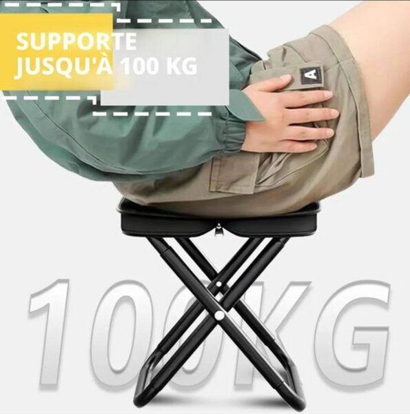 Tabouret Pliable Ultra Léger