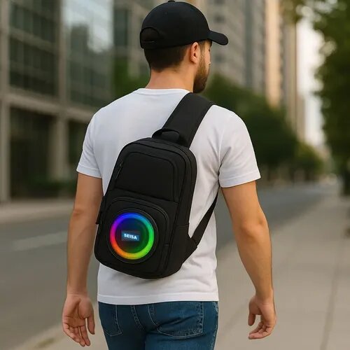 Sac à bandoulière LED Bluetooth