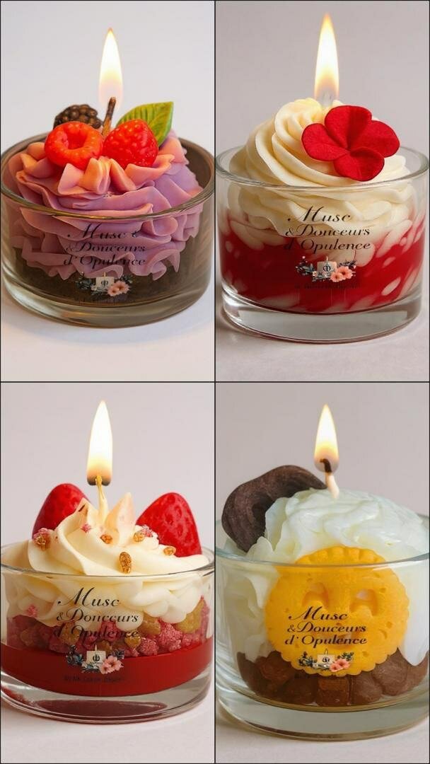 Bougies Gourmandes Parfumées