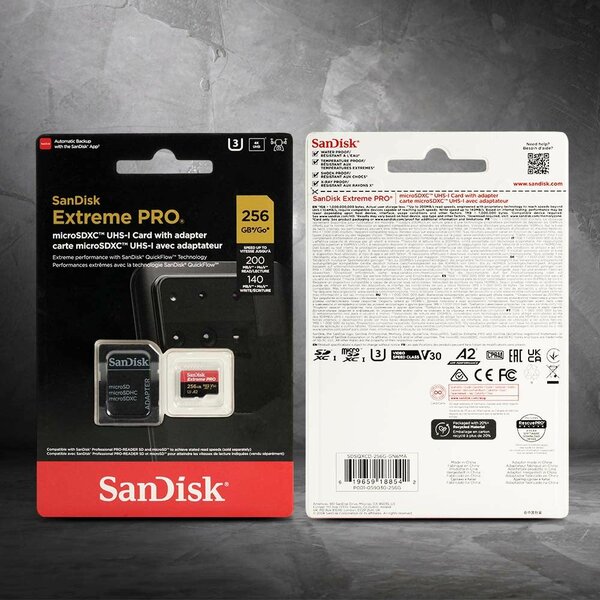 Carte microSDXC 256 Go SanDisk