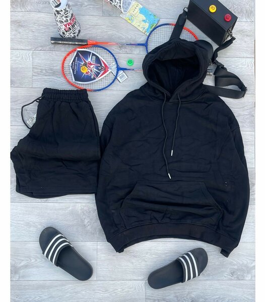 Ensemble sport décontracté noir