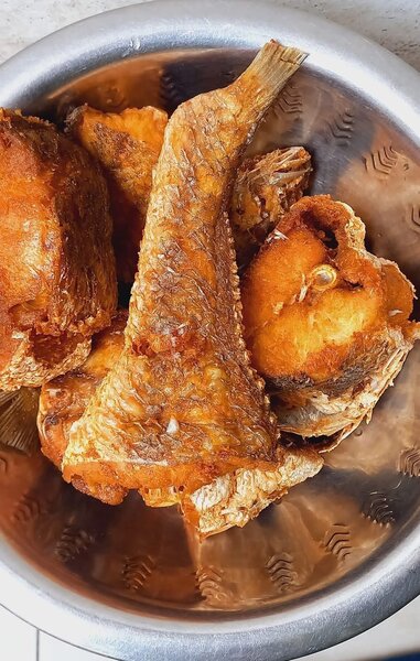 Claclos + poissons + attieke