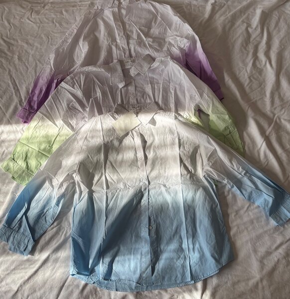 Новые рубашки ХБ в 3-ех расцветках