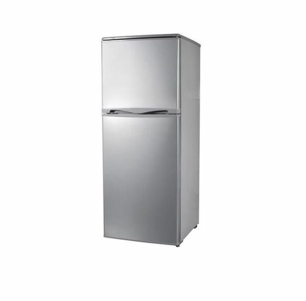 Delron DRF-112 Double Door Refigerator - 112 Litres - Grey