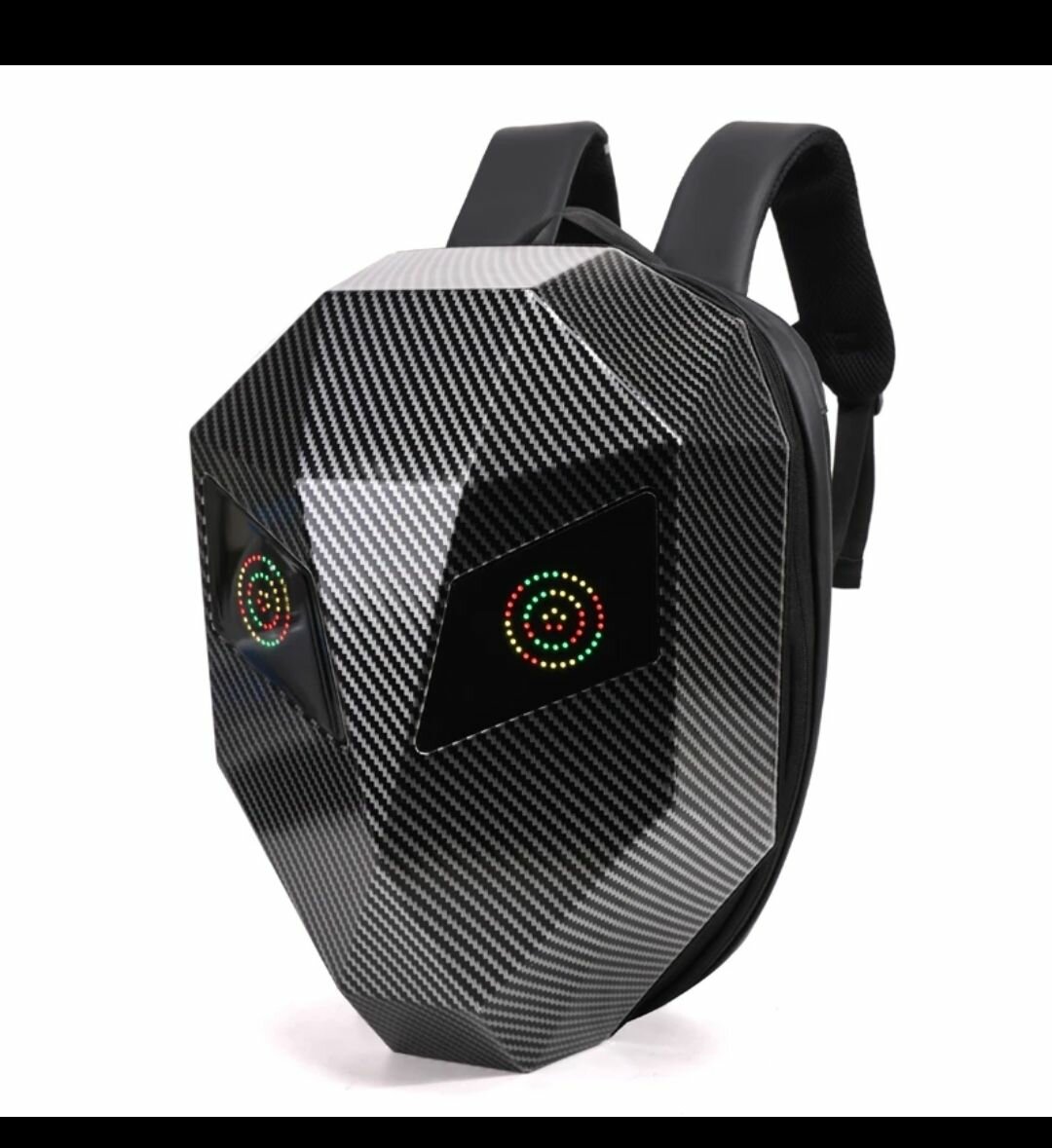 Sac à dos futuriste LED