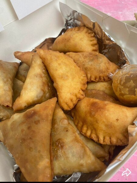 Assortiment de pastel samoussq