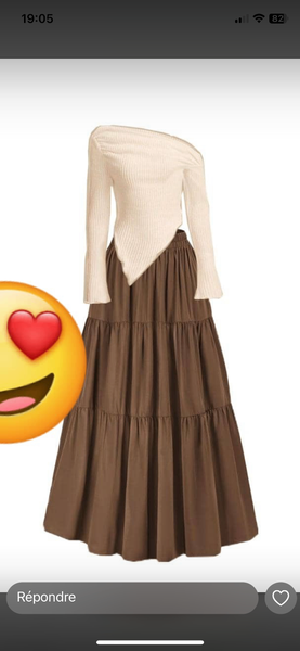 Jupe longue bohème chic