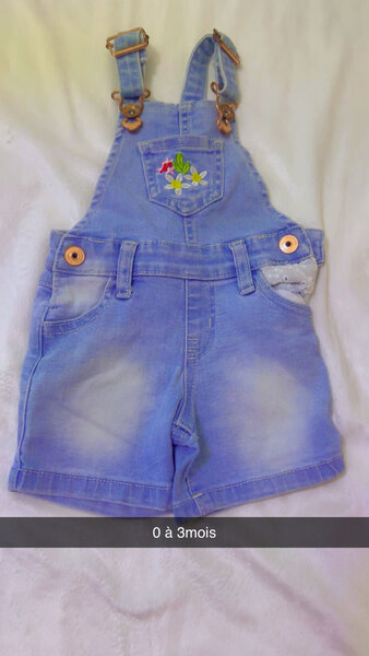 Salopette Bébé en Jean