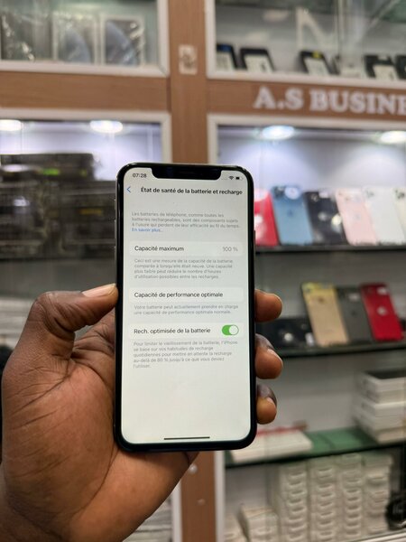 iPhone X 64Go Argent
