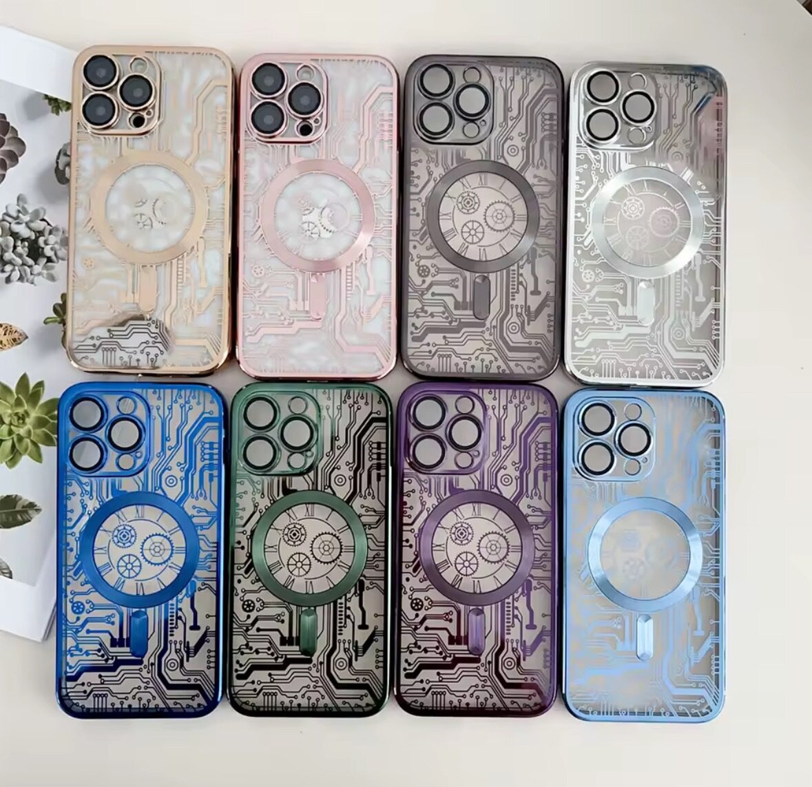 Coque iPhone Antichoc Motif Circuit