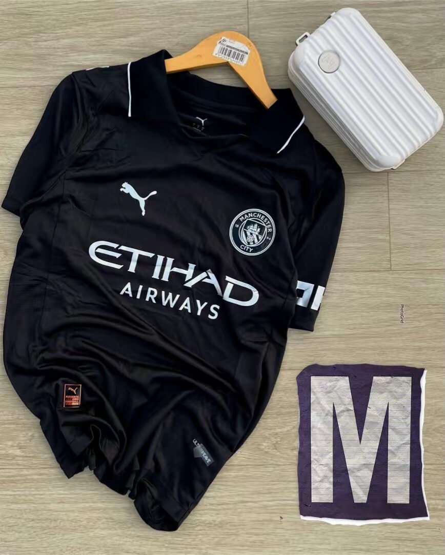 Maillot de football noir homme