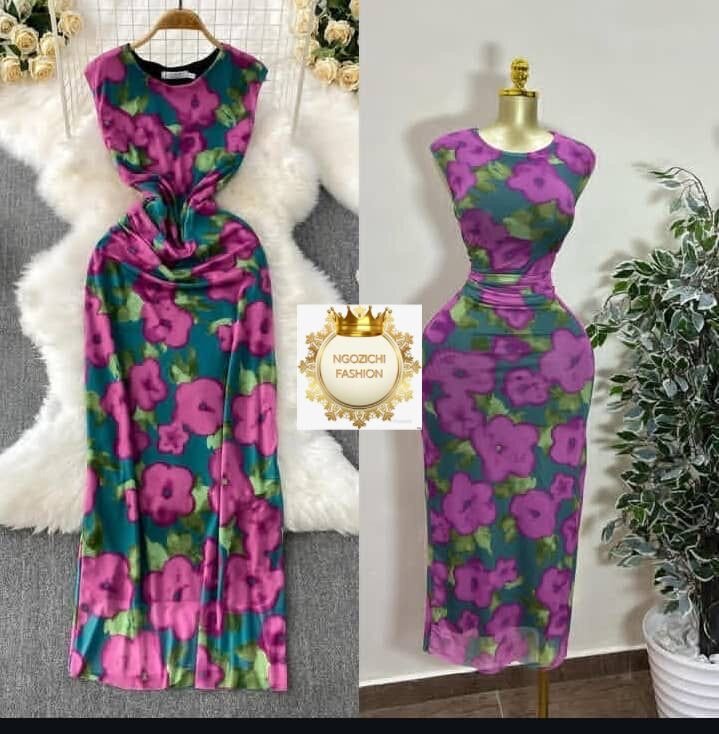 Robe Longue Fleurie Élégante